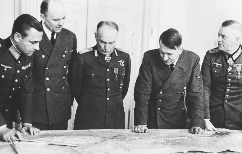 Фото лидеров Германии с союзниками